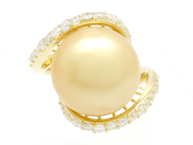 世界的に有名な 田崎真珠 最高級ダイヤ2.46ct リング K18金 リング