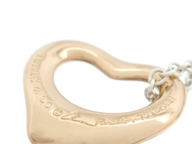 TIFFANY＆CO ティファニー オープンハートネックレス SV