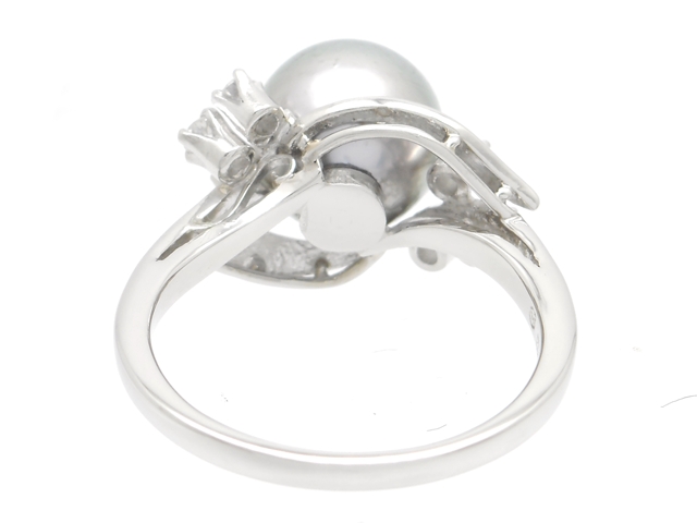 MIKIMOTO ミキモト 貴金属・宝石 パールリング ブラックパール MIKIMOTO ミキモト 貴金属・宝石 パールリング ブラックパール
