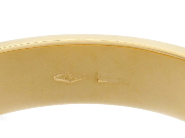 GUCCI　グッチ　アイコン リング　指輪　イエローゴールド　YG　4.4g（2120500279206）【200】