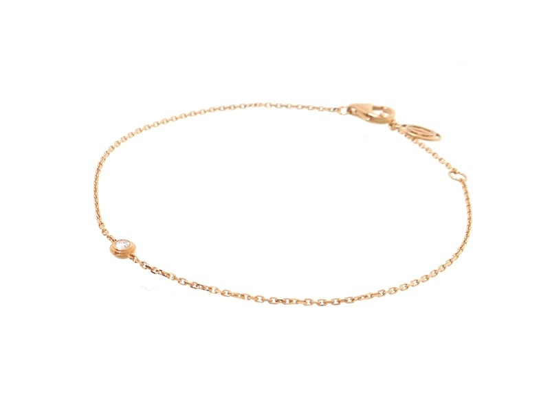 CARTIER カルティエ ダムール ダイヤモンド SM ブレスレット K18