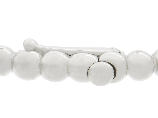 Van Cleef & Arpels ヴァンクリーフ&アーペル ペルレゴールドパール ブレスレット ミディアム ホワイトゴールド WG 20.7g (2143700203697)【200】