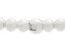 Van Cleef & Arpels　ヴァンクリーフ&アーペル　ペルレゴールドパール　ブレスレット　ミディアム　ホワイトゴールド　WG　20.7g （2143700203697）【200】