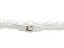 Van Cleef & Arpels　ヴァンクリーフ&アーペル　ペルレゴールドパール　ブレスレット　ミディアム　ホワイトゴールド　WG　20.7g （2143700203697）【200】