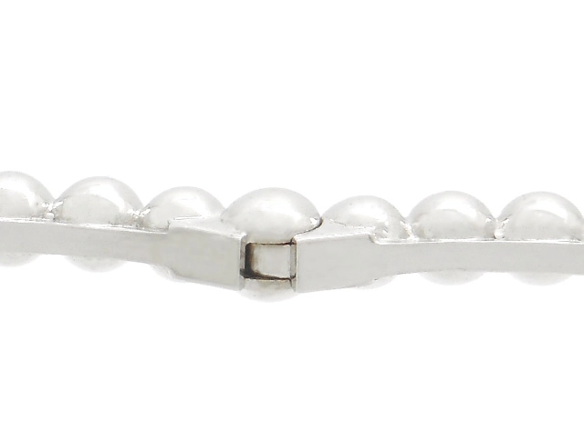 Van Cleef & Arpels ヴァンクリーフ&アーペル ペルレゴールドパール ブレスレット ミディアム ホワイトゴールド WG 20.7g (2143700203697)【200】