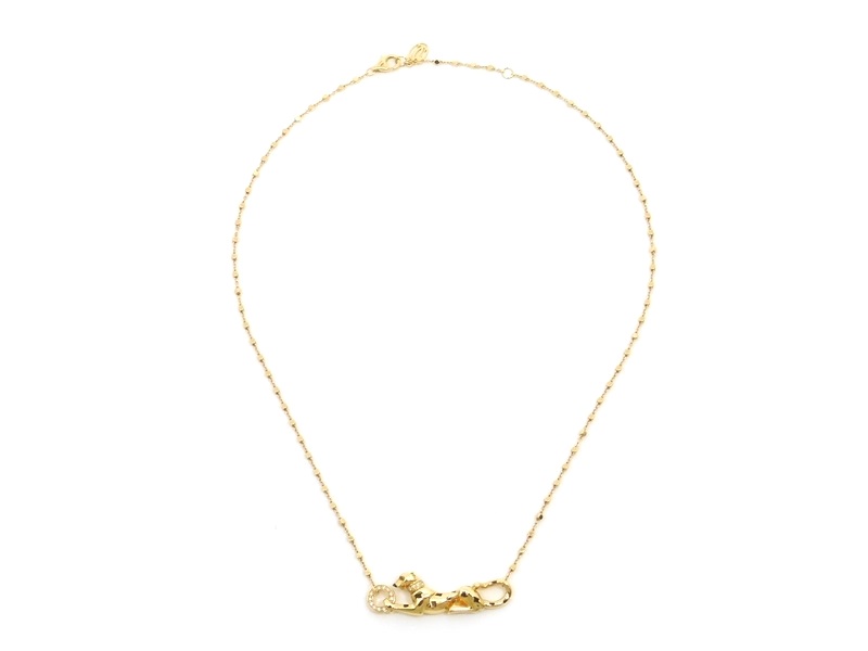 パンテール Cartier カルティエ パンテール ネックレス YG イエローゴールド