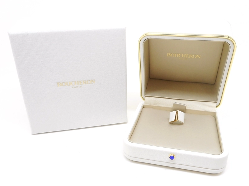 BOUCHERON　ブシュロン　キャトルクラシックリング　ラージ　ダイヤモンド　4カラー　14.1g　53号　2141300408306　【200】