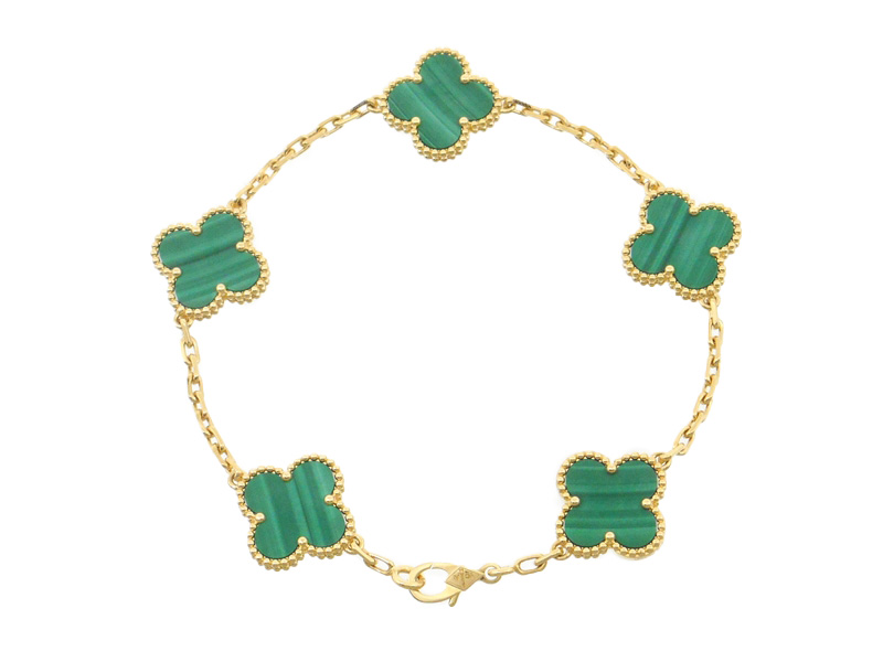 Van Cleef & Arpels 四つ葉のクローバーブレスレット 5p