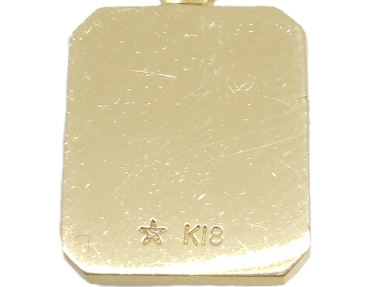 GINZA TANAKA ギンザタナカ 貴金属・宝石 ペンダントトップ K18
