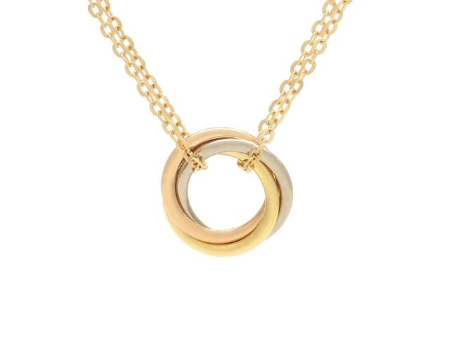 Cartier カルティエ トリニティ ネックレス ホワイトゴールド