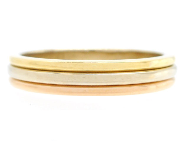 Cartier カルティエ 貴金属・宝石 リング 指輪 トリニティバンドリング