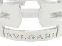BVLGARI　ブルガリ　パレンテシオープンワークリング　指輪　750WG　ホワイトゴールド　10.4g　52号　（2143200461825）【200】