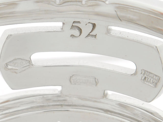 BVLGARI ブルガリ パレンテシオープンワークリング 指輪 750WG