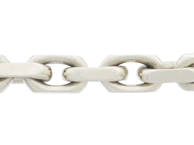 TIFFANY＆CO　ティファニー　メイカーズ チェーン ネックレス　シルバー　SV　イエローゴールド　YG　64.5g（2143200621984）【200】