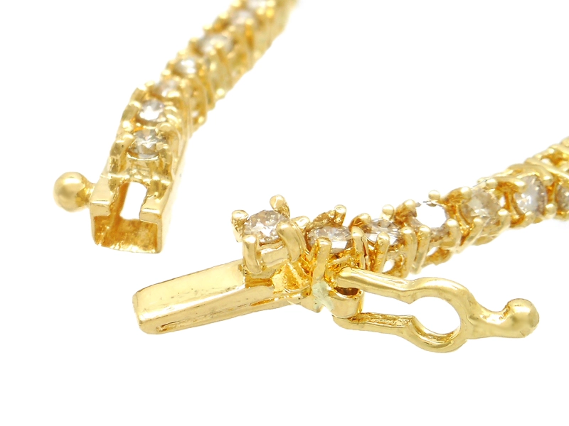 JEWELRY 貴金属・宝石 ダイヤモンドネックレス K18 ゴールド D11.0ct 33.9g 2143700205615 【200】