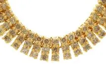 JEWELRY　貴金属・宝石　ダイヤモンドネックレス　K18　ゴールド　D11.0ct　33.9g　 2143700205615　【200】