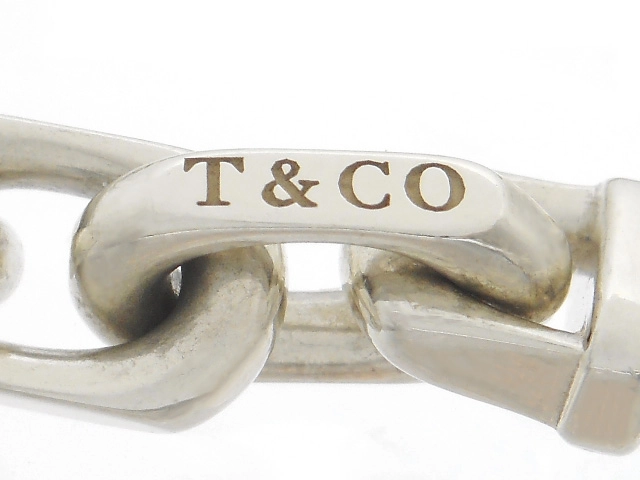 TIFFANY＆CO　ティファニー　メイカーズ チェーン ネックレス　シルバー　SV　イエローゴールド　YG　64.5g（2143200621984）【200】