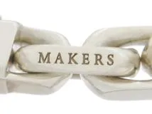 TIFFANY＆CO　ティファニー　メイカーズ チェーン ネックレス　シルバー　SV　イエローゴールド　YG　64.5g（2143200621984）【200】