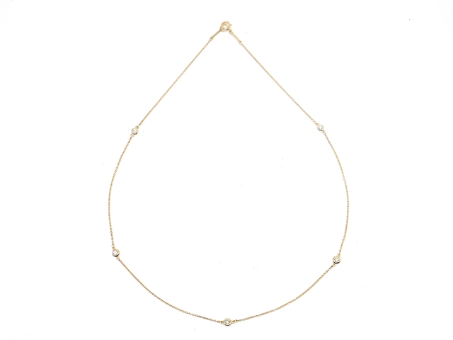 TIFFANY＆CO ティファニー 貴金属・宝石 バイザヤードネックレス 