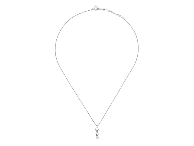 田崎真珠 Pt850/900　プラチナ　ダイヤ　1.08ct　ネックレスは社外品