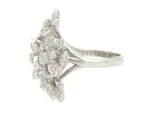 GRAFF　グラフ　ワイルドフラワーリング　ラージ　WG　ホワイトゴールド　ダイヤモンド　7.7g　8号　RGR844　2143700198283　【200】