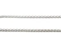 JEWELRY　貴金属・宝石　ネックレス　K18　ホワイトゴールド　ダイヤモンド　0.33ct　9.9g