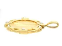 JEWELRY　貴金属・宝石　トップ　金貨　リバティーコイン　K18　K22　PT900　15.1g　（2147200456195）【200】