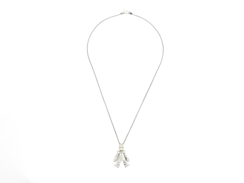 JEWELRY　貴金属・宝石　ネックレス　K18　ホワイトゴールド　ダイヤモンド　0.33ct　9.9g