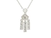 TIFFANY＆CO　ティファニー　レガシーネックレス　PT950　プラチナ　ダイヤモンド　4.4g　2143200582520　【200】
