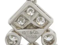 TIFFANY＆CO　ティファニー　レガシーネックレス　PT950　プラチナ　ダイヤモンド　4.4g　2143200582520　【200】