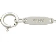 TIFFANY＆CO　ティファニー　レガシーネックレス　PT950　プラチナ　ダイヤモンド　4.4g　2143200582520　【200】