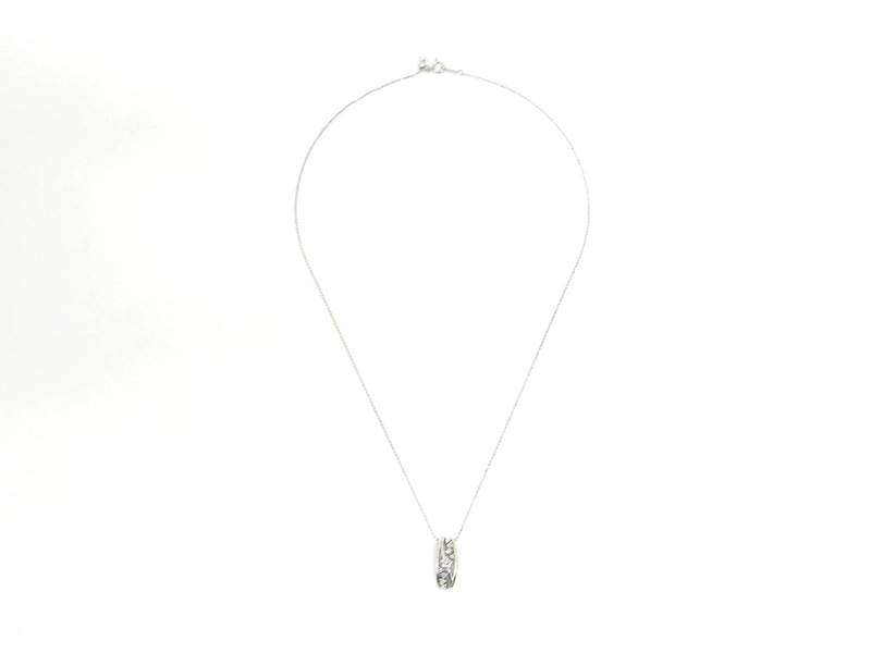 JEWELRY　貴金属・宝石　ダイヤモンドネックレス　K18　ホワイトゴールド　ダイヤモンド　0.18ct　4.1g