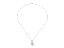 TIFFANY＆CO　ティファニー　レガシーネックレス　PT950　プラチナ　ダイヤモンド　4.4g　2143200582520　【200】