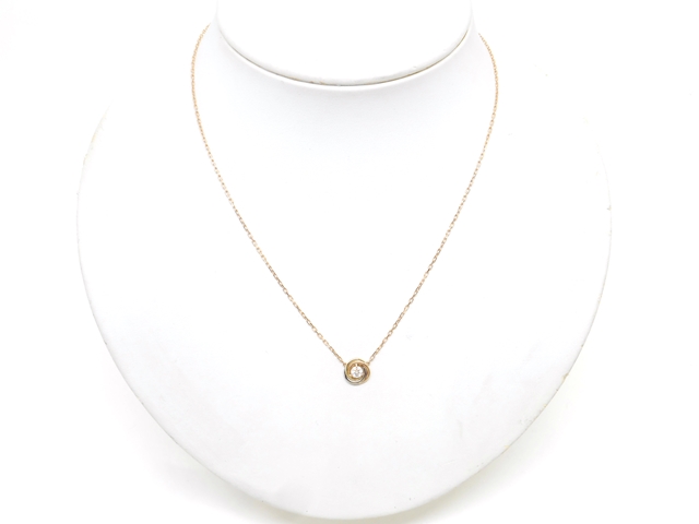 Cartier カルティエ トリニティネックレス ダイヤモンド 3カラー Cartier カルティエ トリニティネックレス ダイヤモンド 3カラー