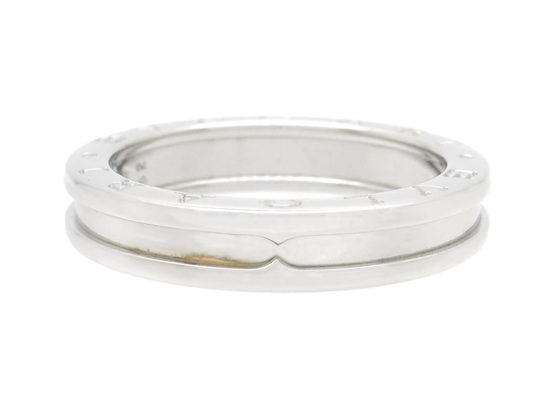 BVLGARI　ブルガリ　ビーゼロワンリング　指輪　B-zero1　WG　ホワイトゴールド　XSサイズ　8.5g　62号　2147400273769【200】