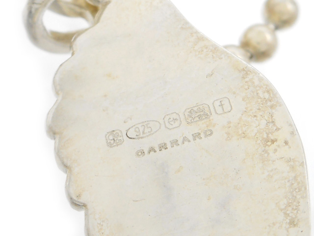Garrardガラード　2ウィングシルバーネックレス GARRARD ガラード 2ウィングネックレス シルバー SV 31.3g 約