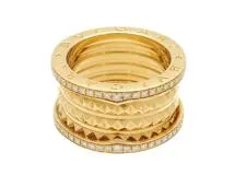 BVLGARI ブルガリ B-zero1ロック 4バンドリング YG イエロー