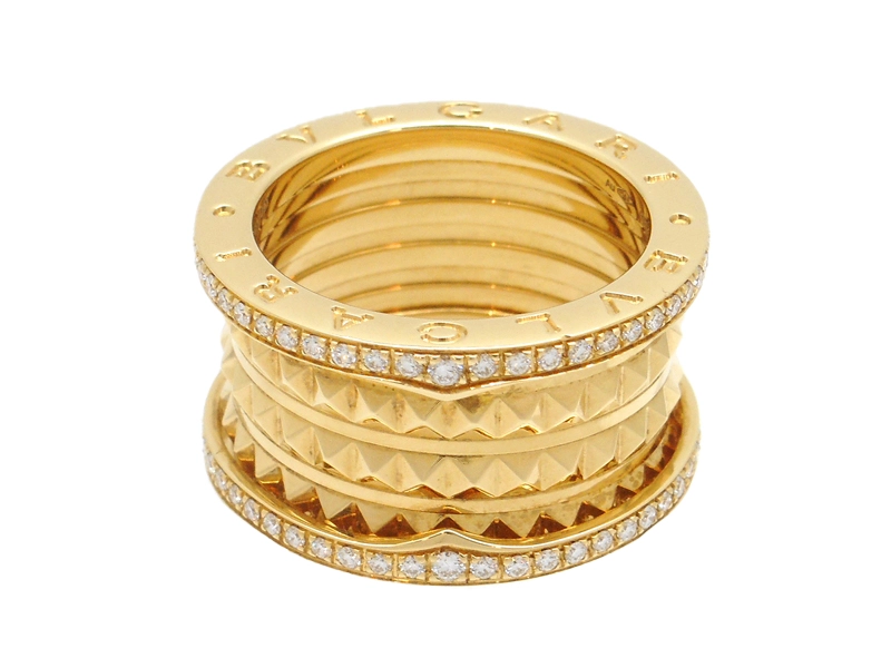 BVLGARI ブルガリ B-zero1ロック 4バンドリング YG イエロー