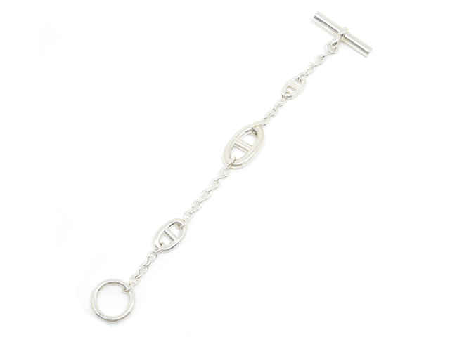 HERMES エルメス シェーヌダンクルファランドール ブレスレット SV