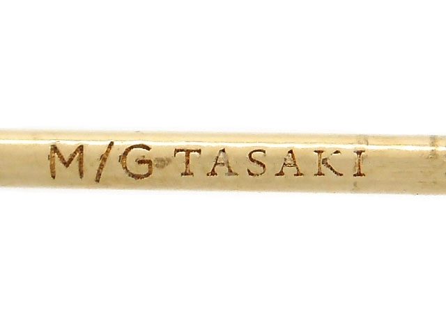 TASAKI タサキ 田崎真珠 貴金属・宝石 キュービックパールピアス K18 