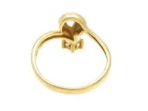JEWELRY　貴金属・宝石　ダイヤモンド　リング　指輪　K18　ゴールド　D0.15ct　10号 　2.9g　【200】