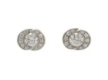 BVLGARI　ブルガリ　インコントロダモーレピアス　WG　ホワイトゴールド　ダイヤモンド　2.3g　2147100529272　【200】