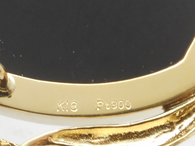 カメオ18K✩︎pt900 JEWELRY 貴金属・宝石 ブローチ ペンダントトップ カメオ K18