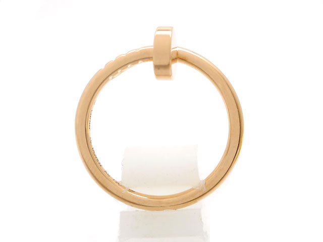 Cartier カルティエ 貴金属・宝石 ジュストアンクルリング 指輪 PG ピンクゴールド 3.1g 46号 釘 クギ 参考価格\154,000 (2146000309342)【200】