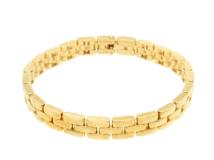 Cartier　カルティエ　マイヨンパンテール　ブレスレット　YG　イエローゴールド　39.0g（2143200575683）【200】