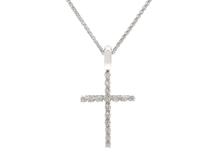 DAMIANI　ダミアーニ 　ミステリークロス　ネックレス　WG　ホワイトゴールド　D　ダイヤモンド　4.9g 　【200】