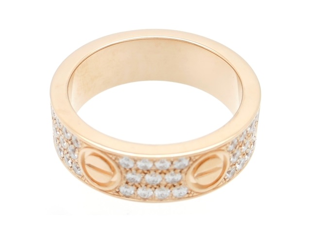 Cartier カルティエ ラブリング パヴェダイヤ 750WG 天然ダイヤ Cartier カルティエ ラブリング パヴェダイヤ 750WG 天然ダイヤ