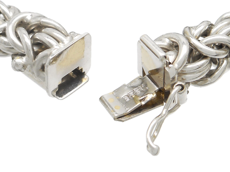 UNOAERRE　ウノアエレ　ネックレス　デザインネックレス　WG　ホワイトゴールド　62.3g　2143200569088　【200】