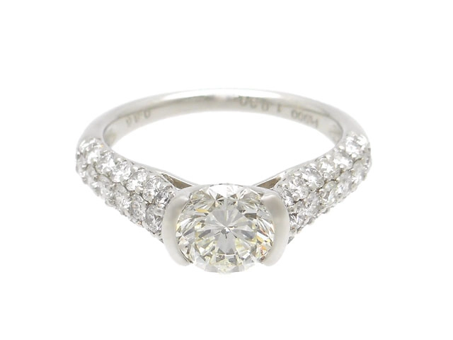 JEWELRY 貴金属・宝石 ダイヤモンド リング 1粒ダイヤ PT900 プラチナ D1.039ct D0.86ct 4.5g 10号  2120000252990 【200】 の購入なら「質」の大黒屋（公式）