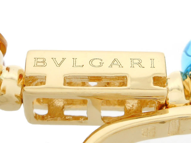 BVLGARI　ブルガリ　貴金属･宝石　アレグライヤリング　YG　マルチカラー　9.6g　2143300155129　【433】